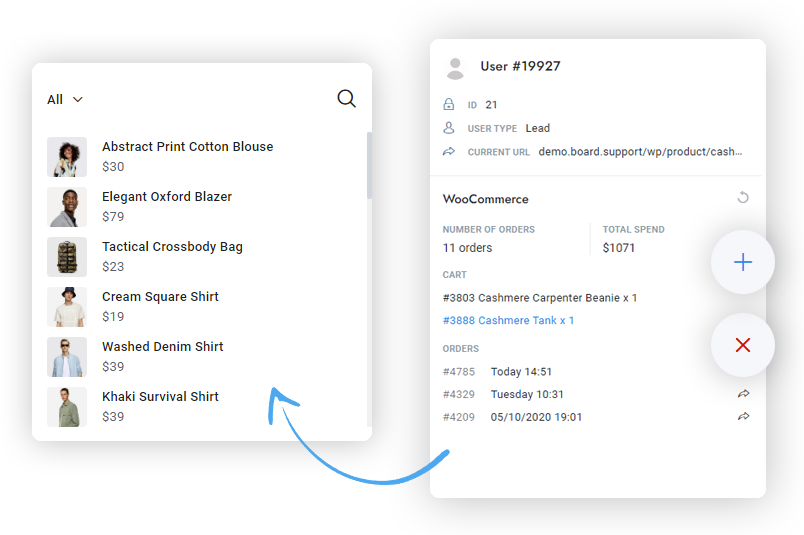 Управление корзиной WooCommerce